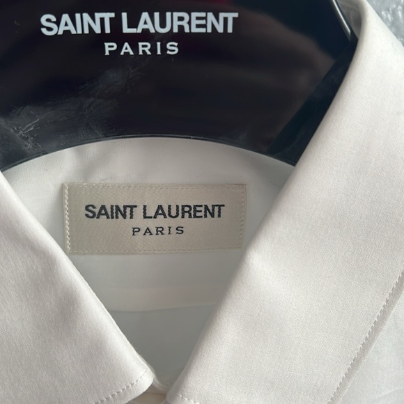 Saint Laurent white button up shirt - Picture 2 of 5